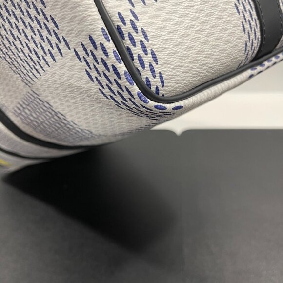 Louis Vuitton Damier Azur Latitude America's Cup Keepall Bandouliere 45 (103394) - Picture 6 of 16